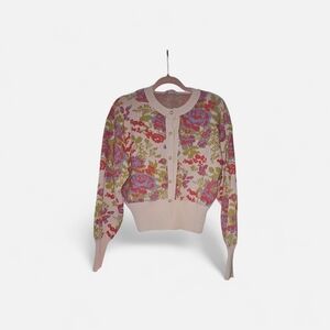 Zara Multicolor Floral Cardigan